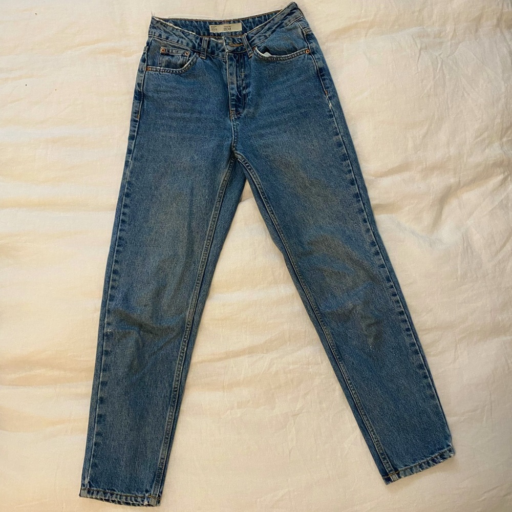 Topshop MOM jean size 25 mid blue